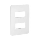 SCHNEIDER ORION PLACA 4X2 2 POSTOS GAMMA SILVER