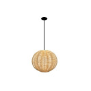 BIASA PENDENTE RATTAN PINHA N3 35X35CM 19658